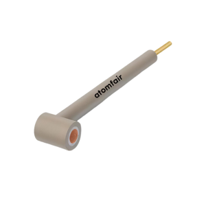 L-Shaped Copper Disk Working Electrode 2–4mm ATOMFAIR®