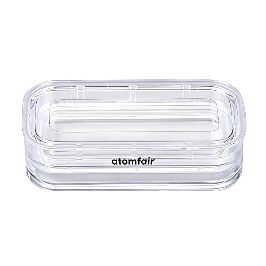 Membrane Box 100 x 76 x 30 mm 1 ATOMFAIR® Membrane Box AF-MB-10030A for non-clamping delicate component storage during clean lab transfer