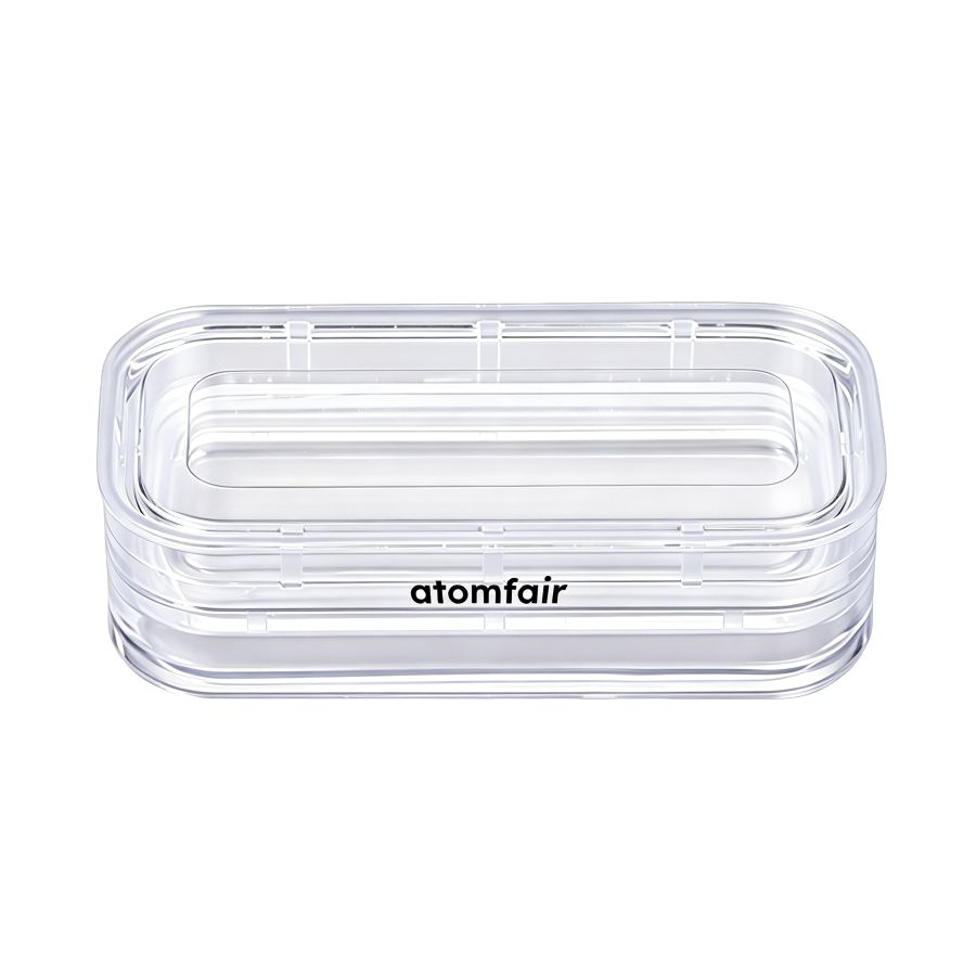 Membrane Box 100 x 50 x 30 mm 1 ATOMFAIR® Membrane Box AF-MB-10030B for non-clamping delicate component storage during clean lab transfer