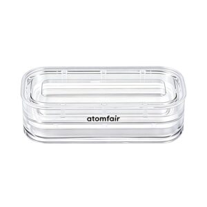 ATOMFAIR® Membrane Box AF-MB-12530 for non-clamping delicate component storage during clean lab transfer