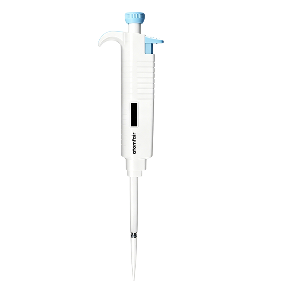 MicroPette Plus Single-Channel Pipette 2–20 μL ATOMFAIR® 1 ATOMFAIR® MicroPette Plus single-channel 2-20 uL pipette, engineered for precise liquid sampling in lab workflows.