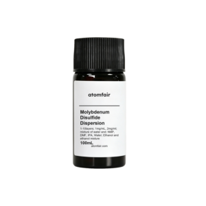 Molybdenum Disulfide Dispersion, 50nm-1um, 1-10layers, 1mg/mL, 2mg/ml