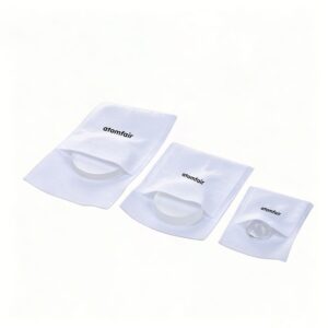 ATOMFAIR® Optical Protect Bags AF-P-4040 40 x 40mm 100pcs for cleanroom optical component storage during clean lab transfer