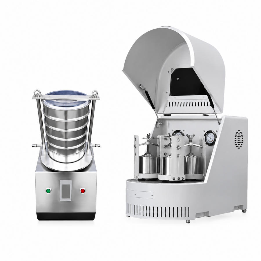 Planetary Ball Mill PBM-16A 16L 3KW Soil Grinder ATOMFAIR® 1 ATOMFAIR PBM-16A Semi-Circular Planetary Ball Mill 16L 4-Jar Research Grade