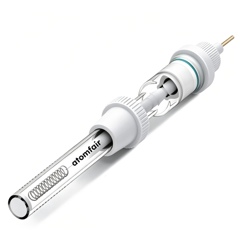Platinum Salt Bridge Counter Electrode 0.5×230mm ATOMFAIR®