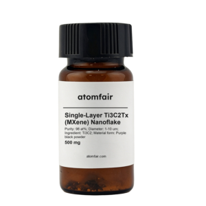 Single-Layer Ti3C2Tx MXene Nanoflake 98 at% ATOMFAIR®
