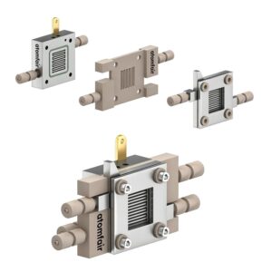 Solid Electrolyte Cell AF-SEC-VIEW Quartz Window ATOMFAIR®
