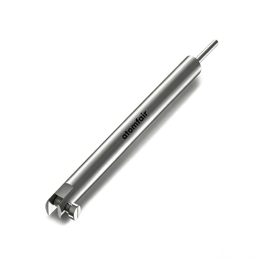 Straight Titanium Electrode Clip <3mm 6mm Rod ATOMFAIR®