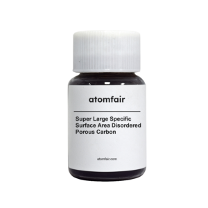 Disordered Porous Carbon Powder >3000 m2/g 10 g ATOMFAIR®