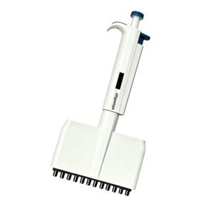 ATOMFAIR® TopPette 12-channel 50-300 uL pipette for reliable multi-channel fluid dispensing in laboratory workflows.