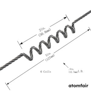Tungsten Coil Thermal Filament, F11 Geometry, 3 Wires x 0.030 in Diameter