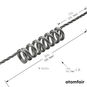 Tungsten Coil Thermal Filament, F14 Geometry, 3 Wires x 0.040 in Diameter