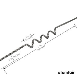 Tungsten Point Source Filament, P5 Geometry, 1 Wire x 0.060 in Diameter