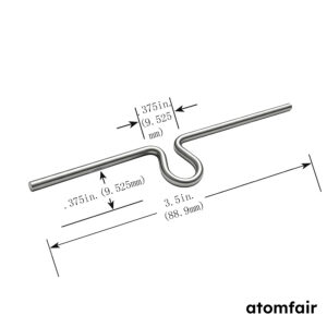 Tungsten Point Source Filament, P6 Geometry, 1 Wire x 0.060 in Diameter