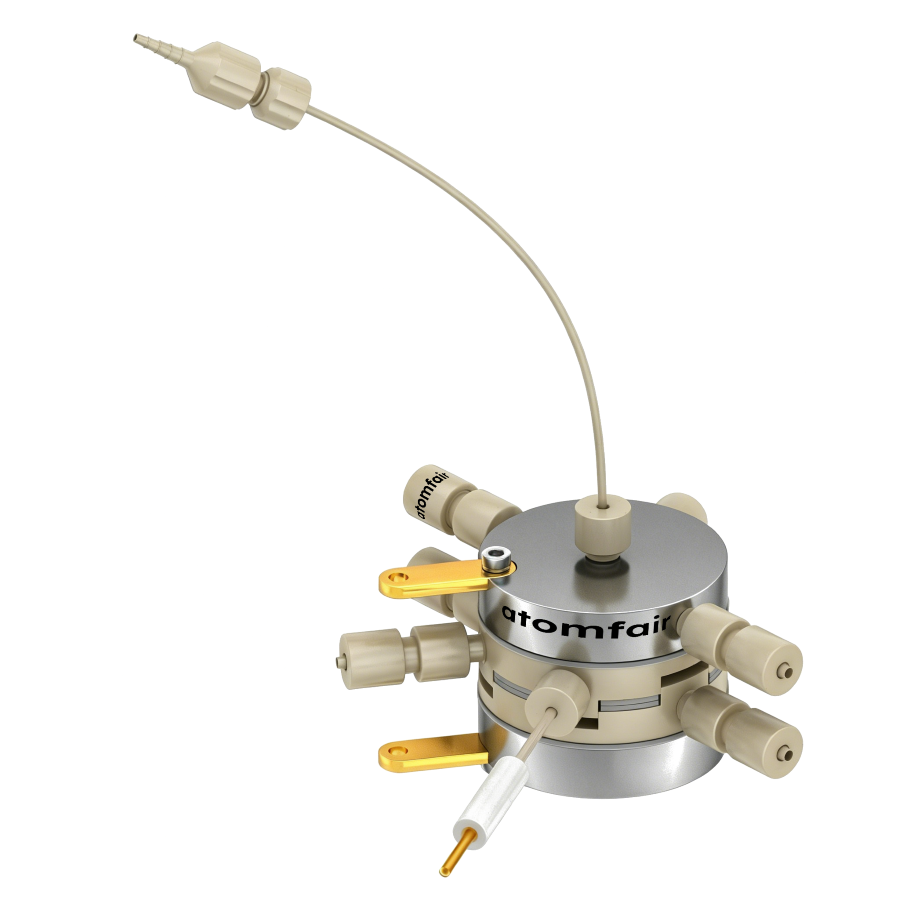 In-Situ MS Flow Electrochemical Cell AF-MS-FC ATOMFAIR® 1 In-Situ MS Flow Electrochemical Cell AF-MS-FC ATOMFAIR®