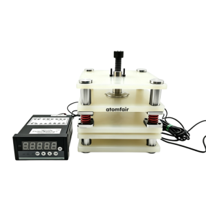 ATOMFAIR ATM-PCBT-PP-5L electrically insulated polypropylene five-layer pouch cell battery test clamping fixture for non-magnetic glovebox deployment