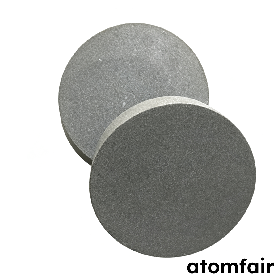 316L Stainless Sintered Filter Plate Ø20×5 mm 20µm ATOMFAIR®