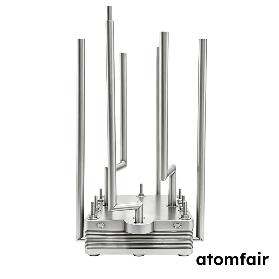 100W SOFC Fuel Cell Stack 3-Cell 100×100mm ATOMFAIR®