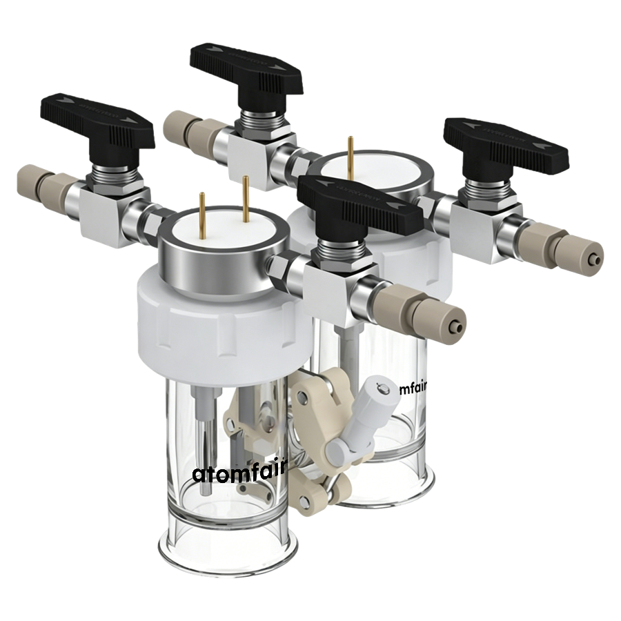 Atomfair 2H Replaceable-Membrane Electrolytic Cell, Absolute Sealing, Single-Layer
