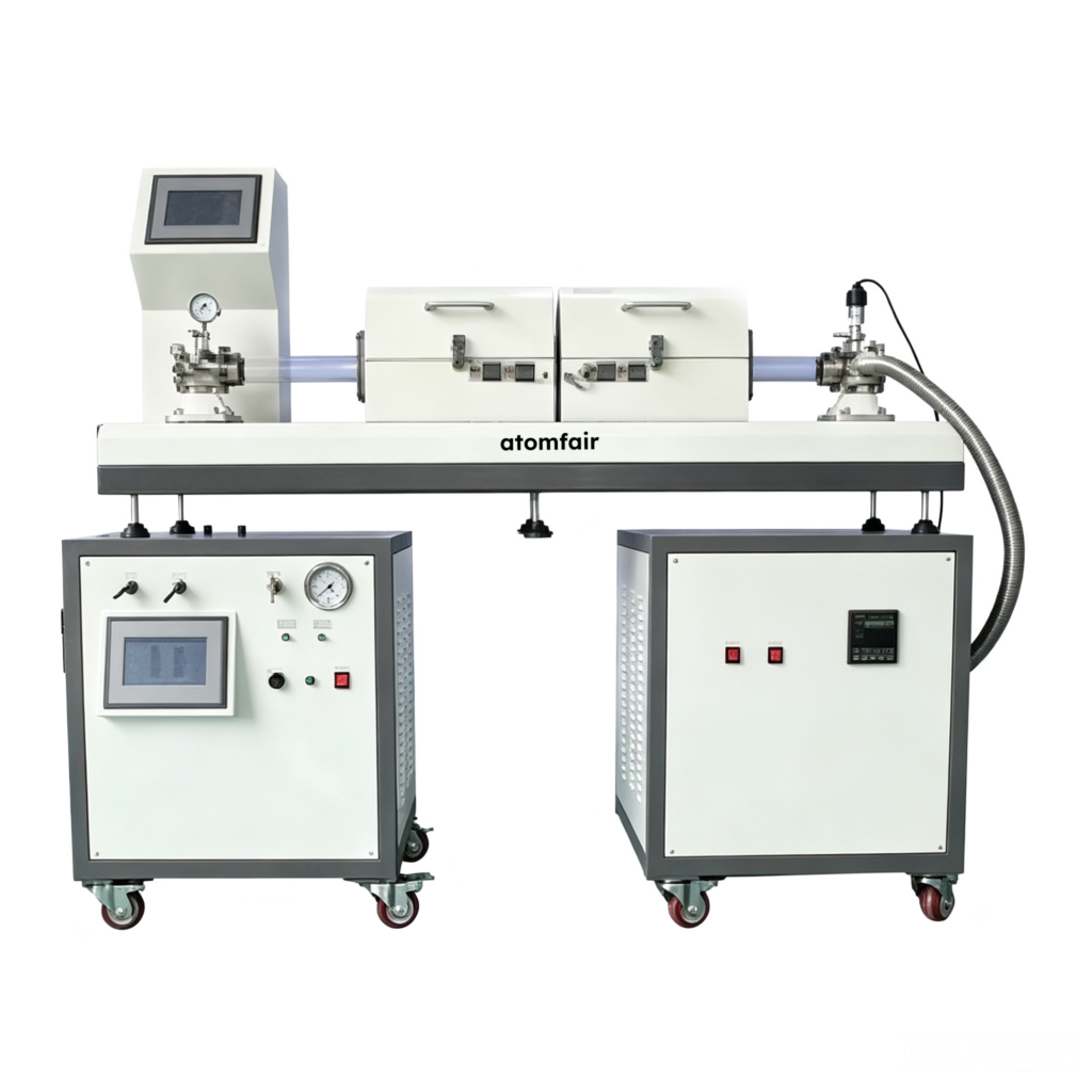 Advanced Multi-Function Two-Dimensional Materials Growth System, Dual 230 mm Heating Zones, 1200 °C