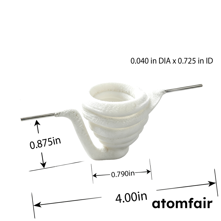 Alumina Coated Tungsten Basket Heater 429 W ATOMFAIR®
