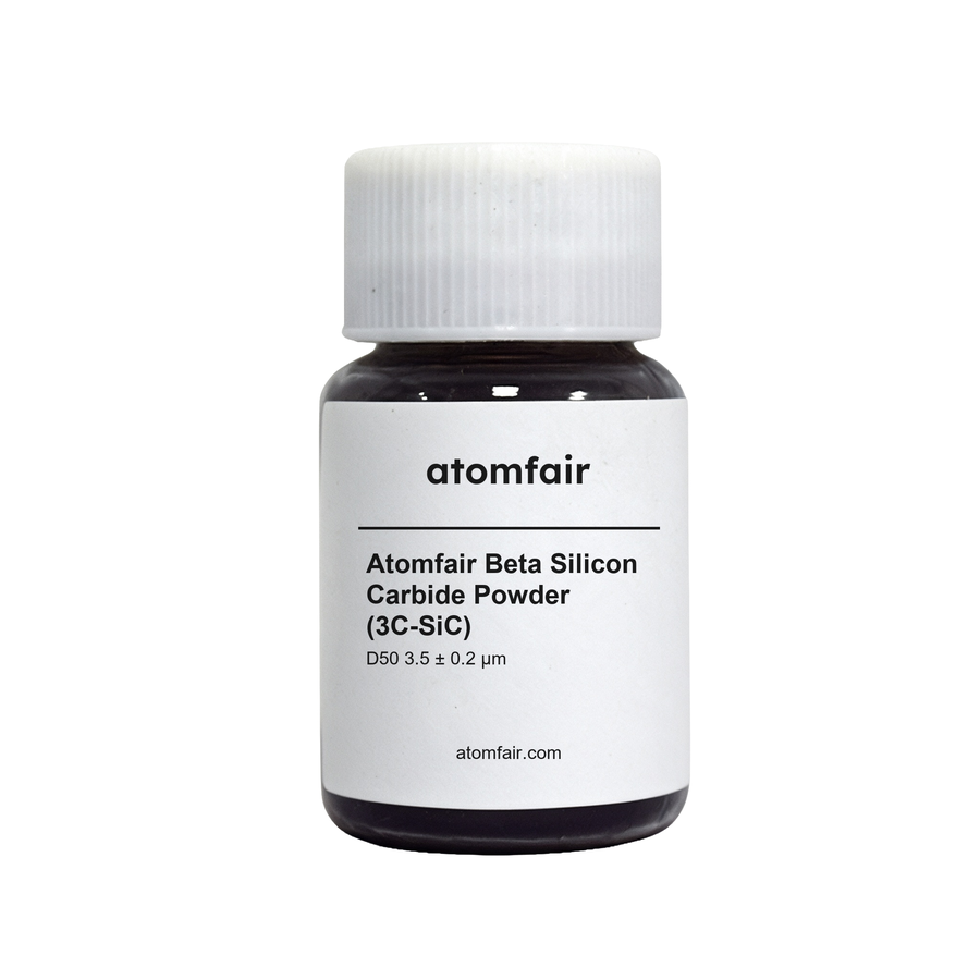 β-Silicon Carbide Powder 3C-SiC D50 3.5μm ATOMFAIR®