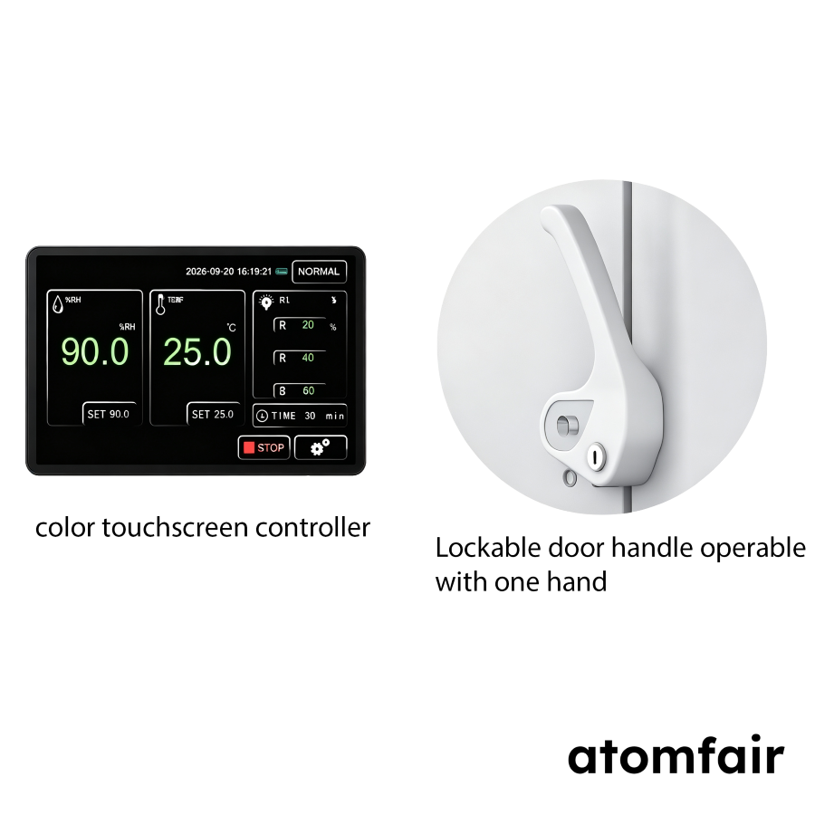 Temperature Humidity Chamber 72 L -10 to 100°C ATOMFAIR® 2 Temperature Humidity Chamber 72 L -10 to 100°C ATOMFAIR® - Image 2