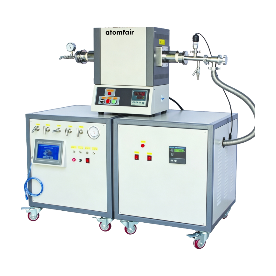Dual-Independent-Zone Sliding CVD System, 1200 °C