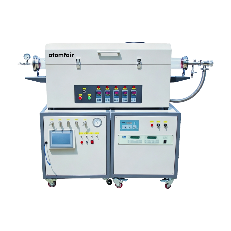 Dual-Zone Sliding PECVD System with 400 °C Preheater