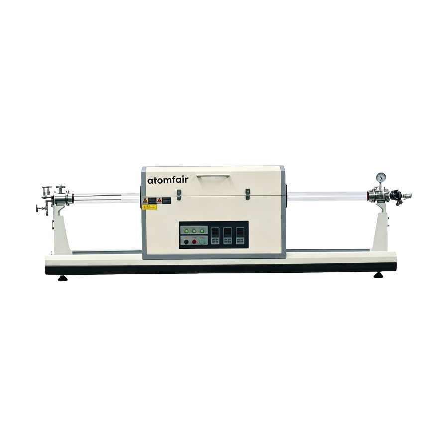 Dual-Independent-Zone Sliding Furnace, 1200 °C