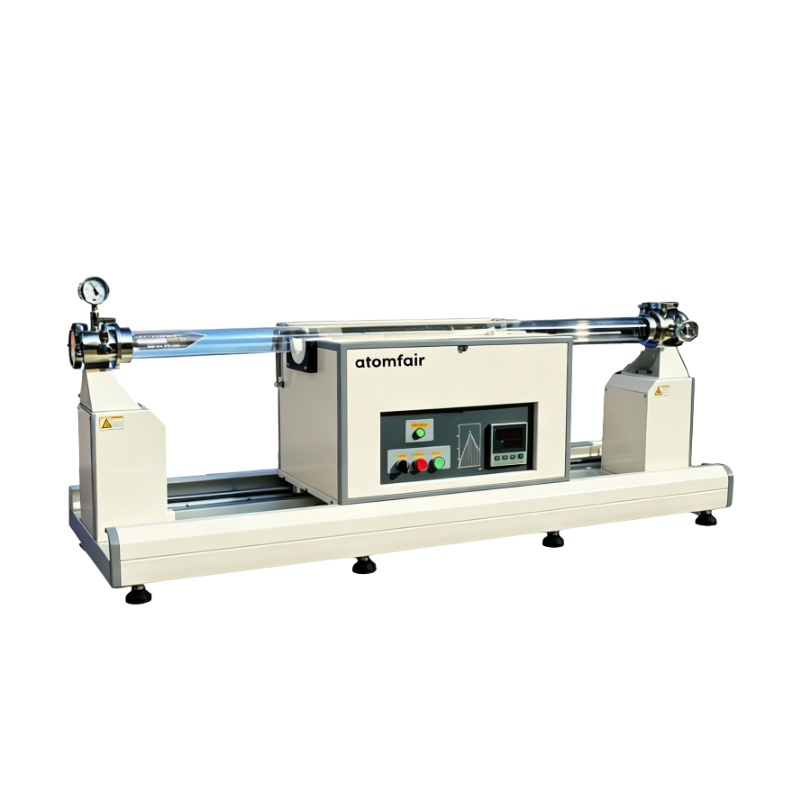 Dual-Zone Sliding Rapid-Heating Tube Furnace, 1200 °C