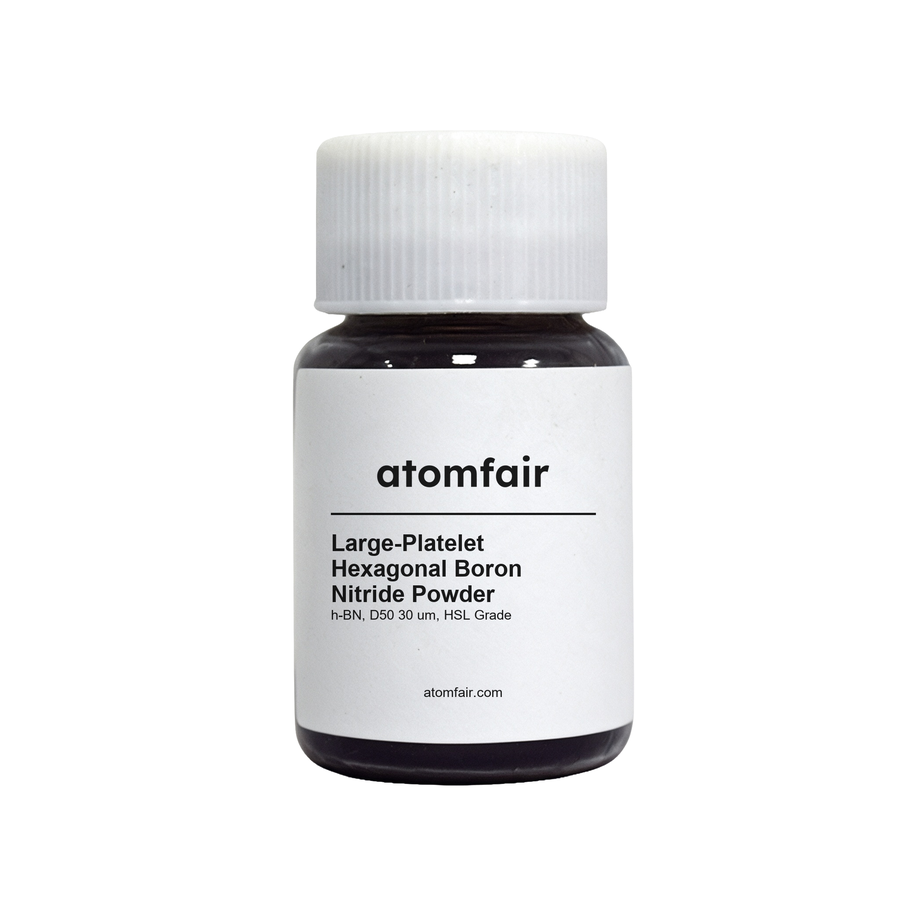 Hexagonal Boron Nitride Platelet Powder D50 30 μm ATOMFAIR®