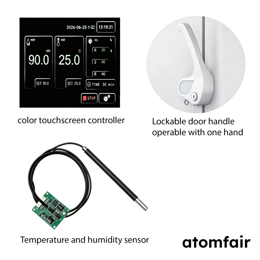 LED Plant Growth Chamber 160 L with Humidity ATOMFAIR® 2 LED Plant Growth Chamber 160 L with Humidity ATOMFAIR® - Image 2