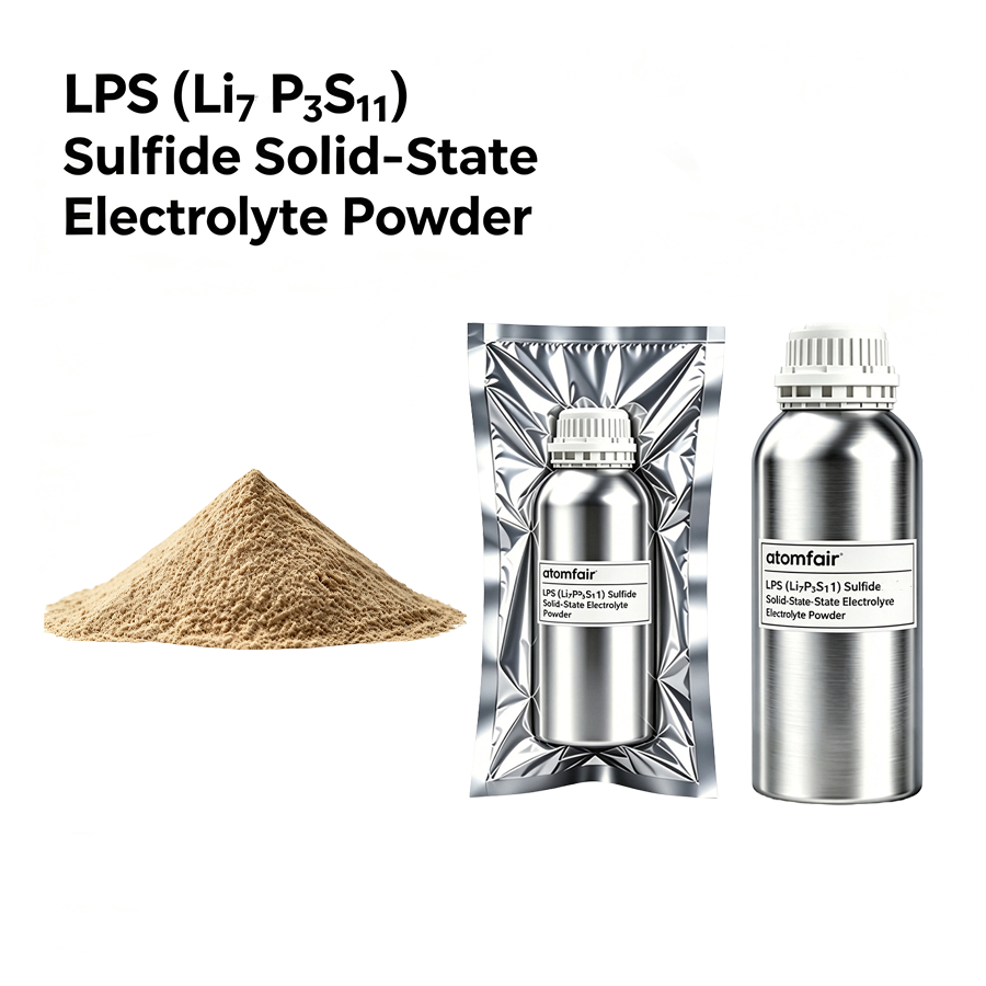 LPS Sulfide Solid-State Electrolyte 99.0% ATOMFAIR®