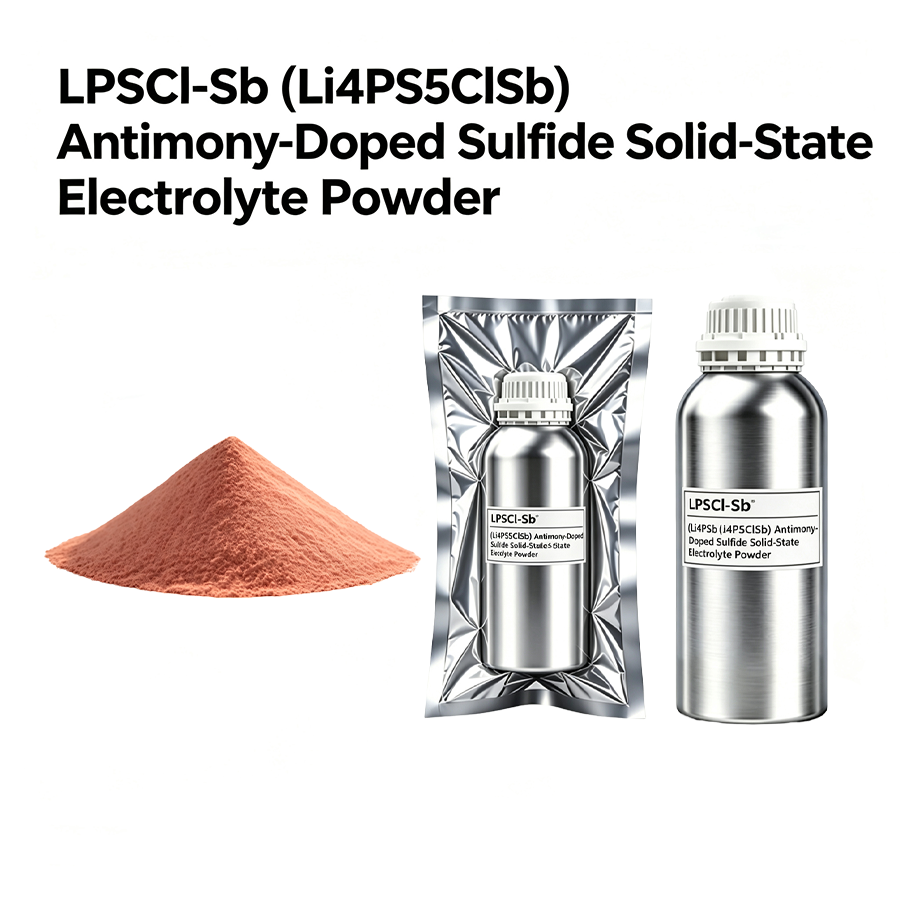 Antimony-Doped Sulfide Electrolyte 99.0% 2-10μm ATOMFAIR®