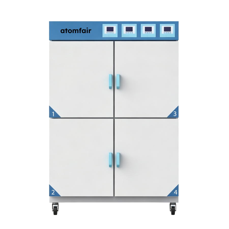 Four-Chamber 400 L Incubator 65°C AF-MHIN-1004 ATOMFAIR®