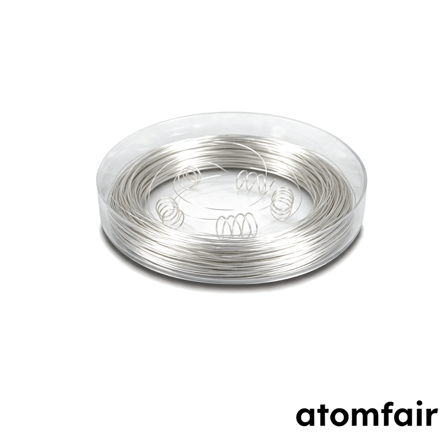 Silver (Ag) Evaporation Material, Wire, 99.999%, Wire Dia. 1.0 mm