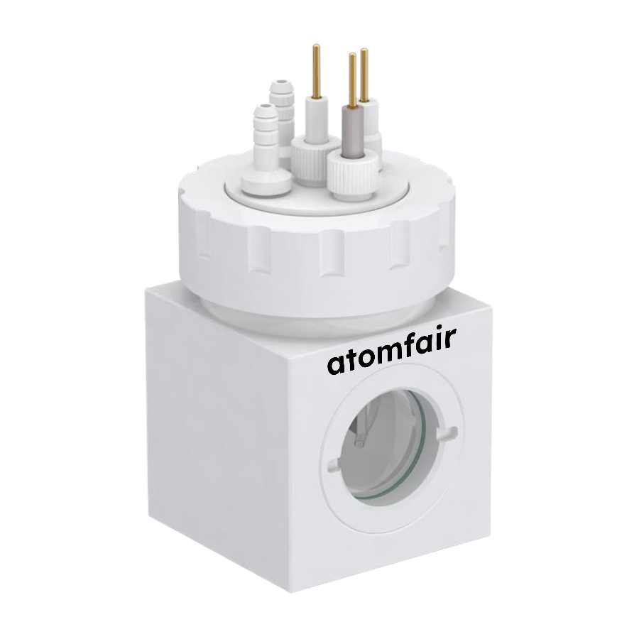 Atomfair Single-Chamber PTFE Photoelectrochemical Cell, Relative Sealing
