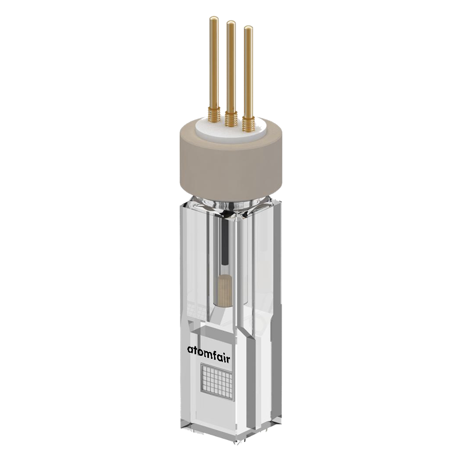 Atomfair Thin-Layer Spectroelectrochemical Cell, Sealed Type
