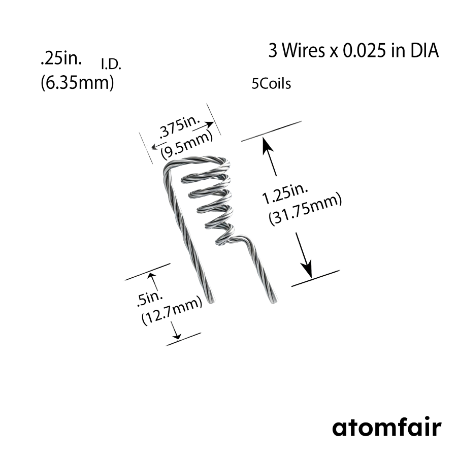 Tungsten Basket Heater 0.025 in Wire 1800 °C ATOMFAIR®