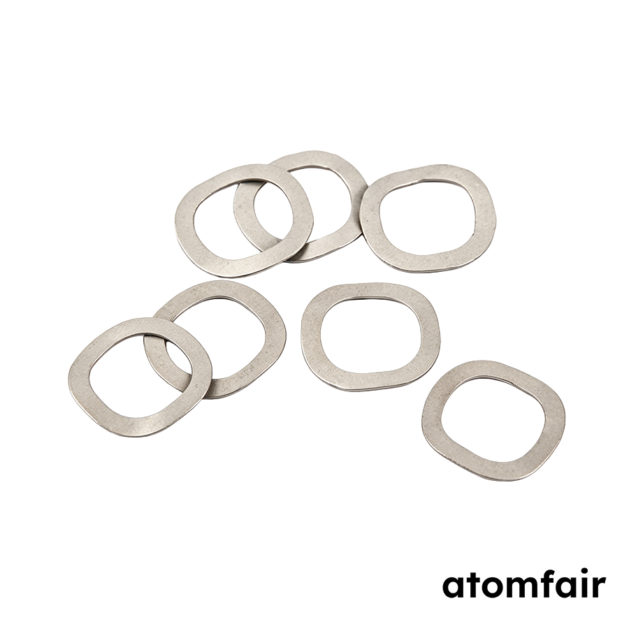 Aluminum-Coated Wave Spring for Coin Cells