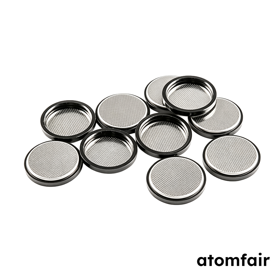 LIR2032 304 Stainless Steel Coin Cell Case with Black Gasket 1 LIR2032 304 Stainless Steel Coin Cell Case with Black Gasket