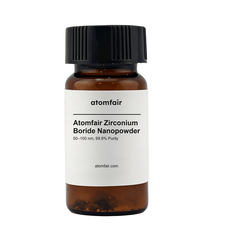 Zirconium Boride Nanopowder 50–100 nm 99.9% ATOMFAIR®