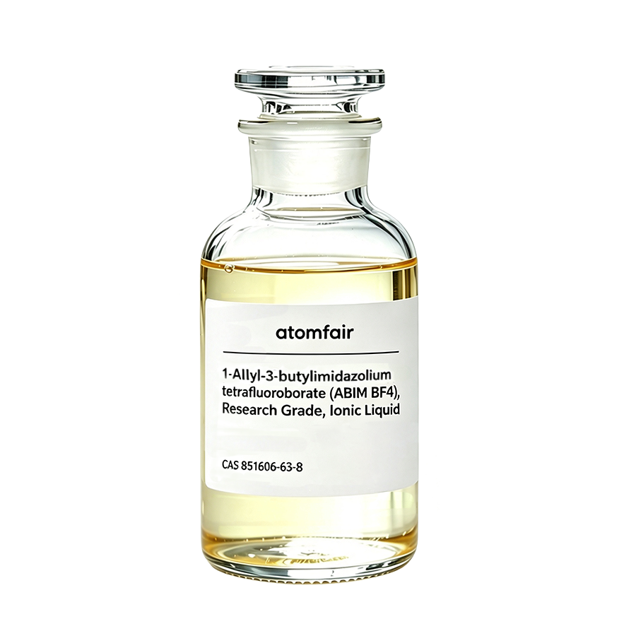 1-Allyl-3-butylimidazolium tetrafluoroborate (ABIM BF4), Research Grade, 97%, Ionic Liquid