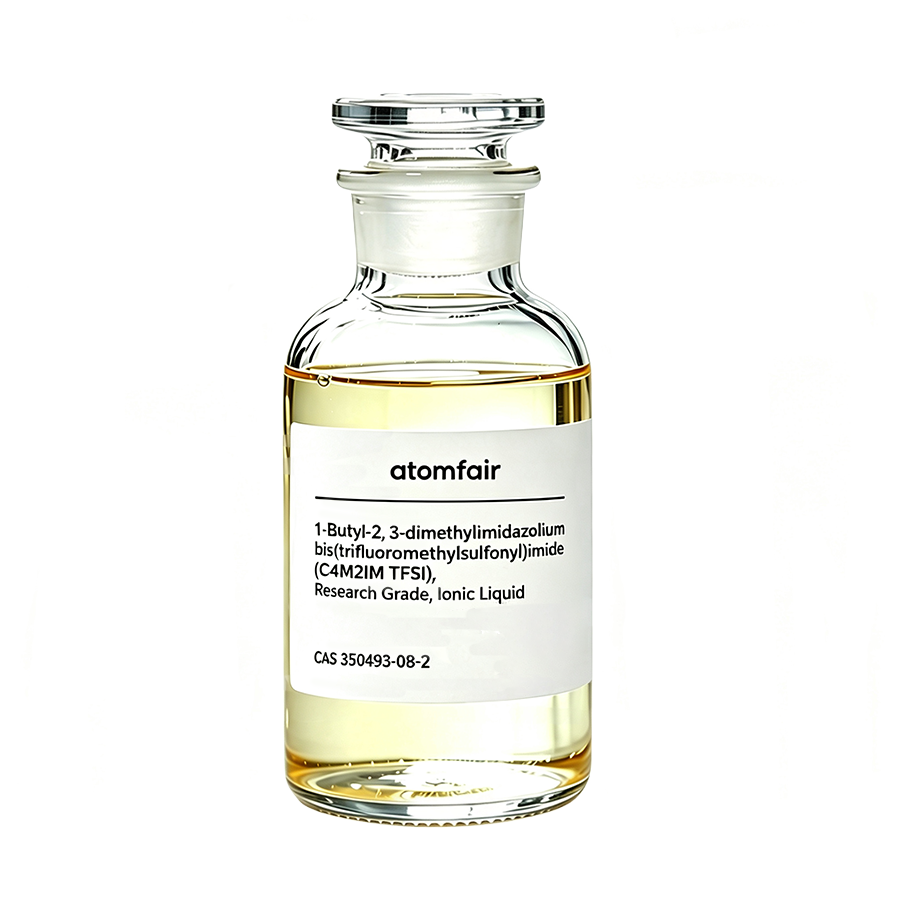 1-Butyl-2, 3-dimethylimidazolium bis(trifluoromethylsulfonyl)imide (C4M2IM TFSI), Research Grade, 99%, Ionic Liquid