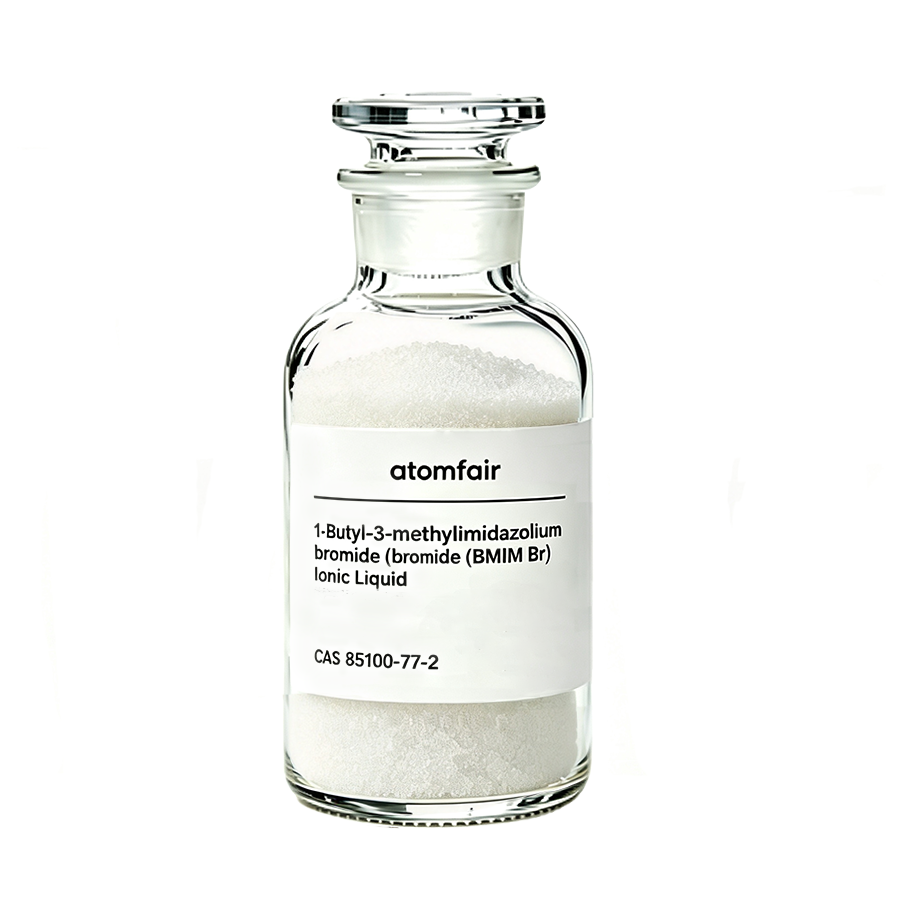 1-Butyl-3-methylimidazolium bromide (BMIM Br), 99%, Ionic Liquid