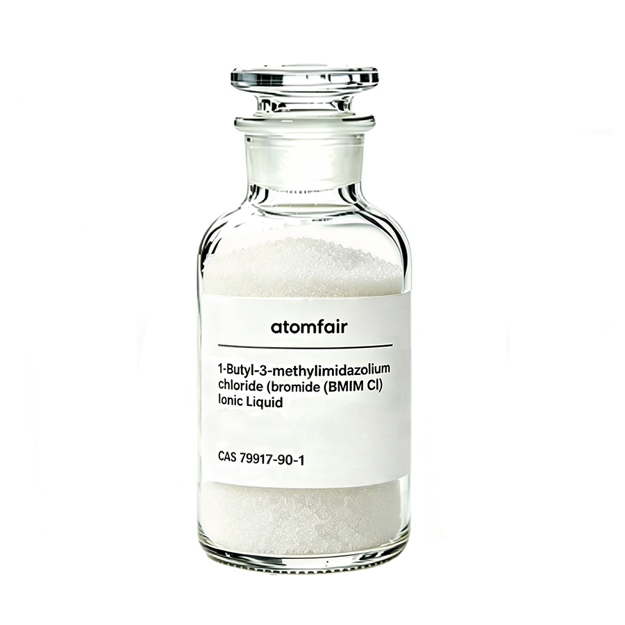 1-Butyl-3-methylimidazolium chloride (BMIM Cl), 99%, Ionic Liquid