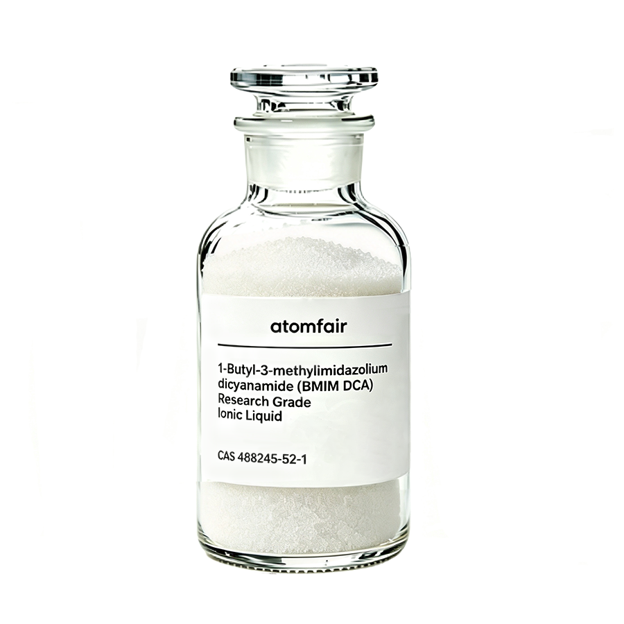1-Butyl-3-methylimidazolium dicyanamide (BMIM DCA), Research Grade, 98%, Ionic Liquid