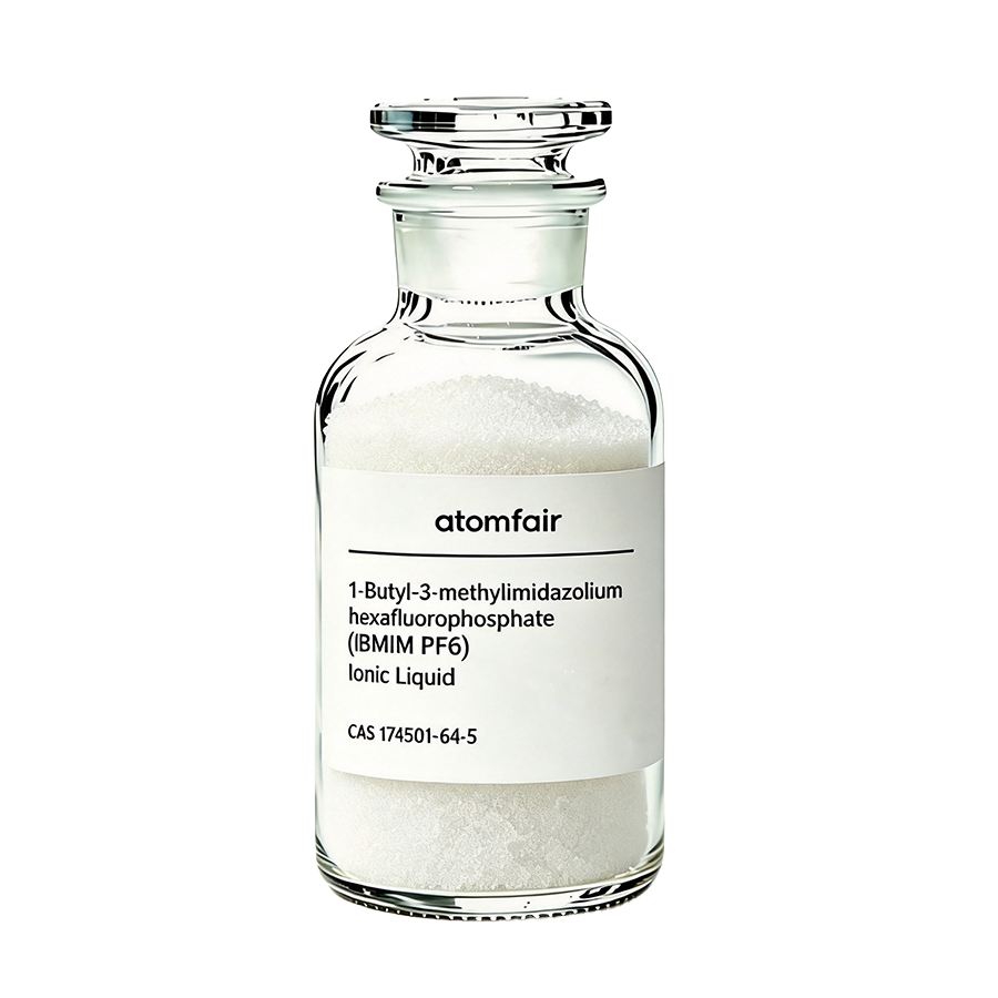 1-Butyl-3-methylimidazolium hexafluorophosphate (BMIM PF6), 99%, Ionic Liquid