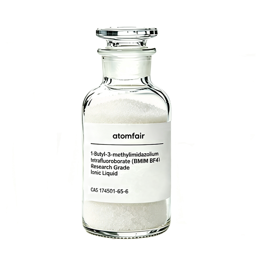 1-Butyl-3-methylimidazolium tetrafluoroborate (BMIM BF4), Research Grade, 99%, Ionic Liquid